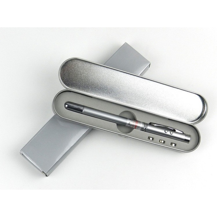 

NEW Pulpen Pen Exclusive Pena 5 in 1 Laser Pointer Box Premium Presentasi
