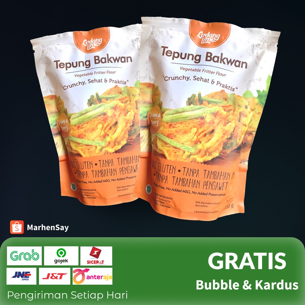 

tepung bakwan ladang lima gluten free