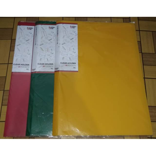 

Clear Holder FolderOne 20