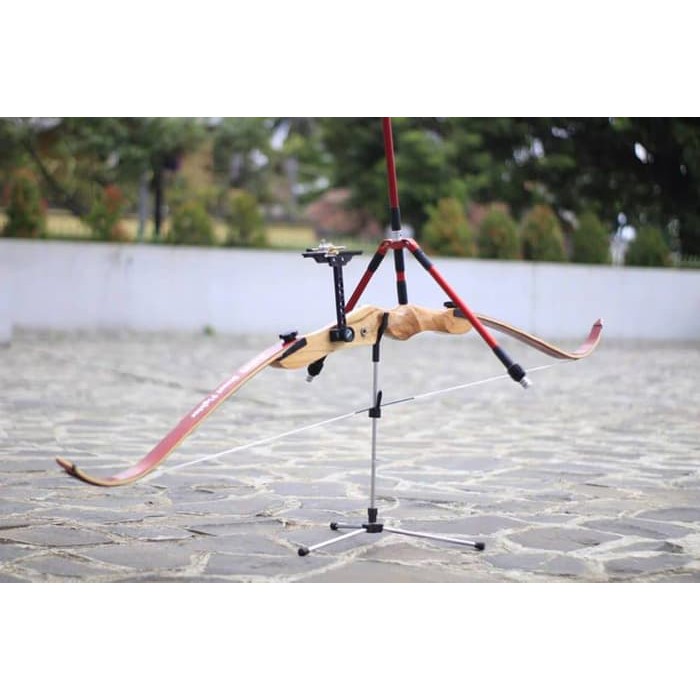 Paket Busur panah latihan pro Street Fighter Alvo Plus Visir Stabillizer Bow Stand Bogor