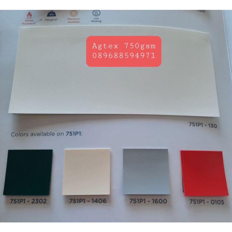 Atap membrane Agtex 750gsm