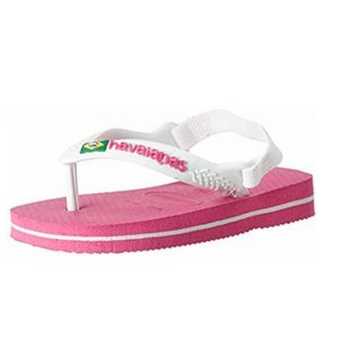 Havaianas Baby Brasil Logo Holly Havaianas N.B. Brasil Logo Cf 0064-Hollywood Rose Sendal Anak