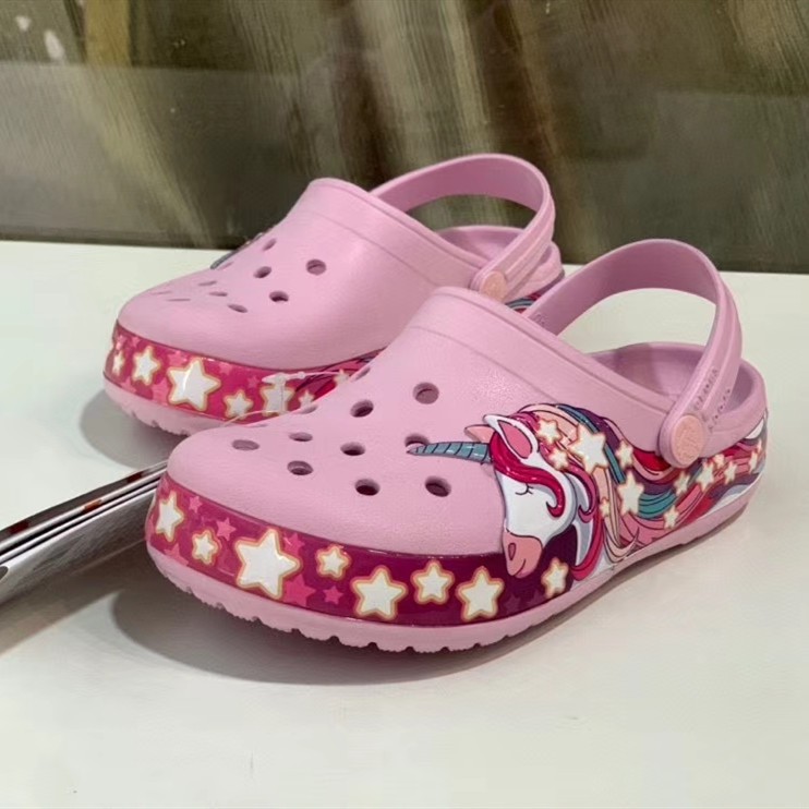 Crocs Unicorn Sandal Anak Perempuan Cewek Original Crocs