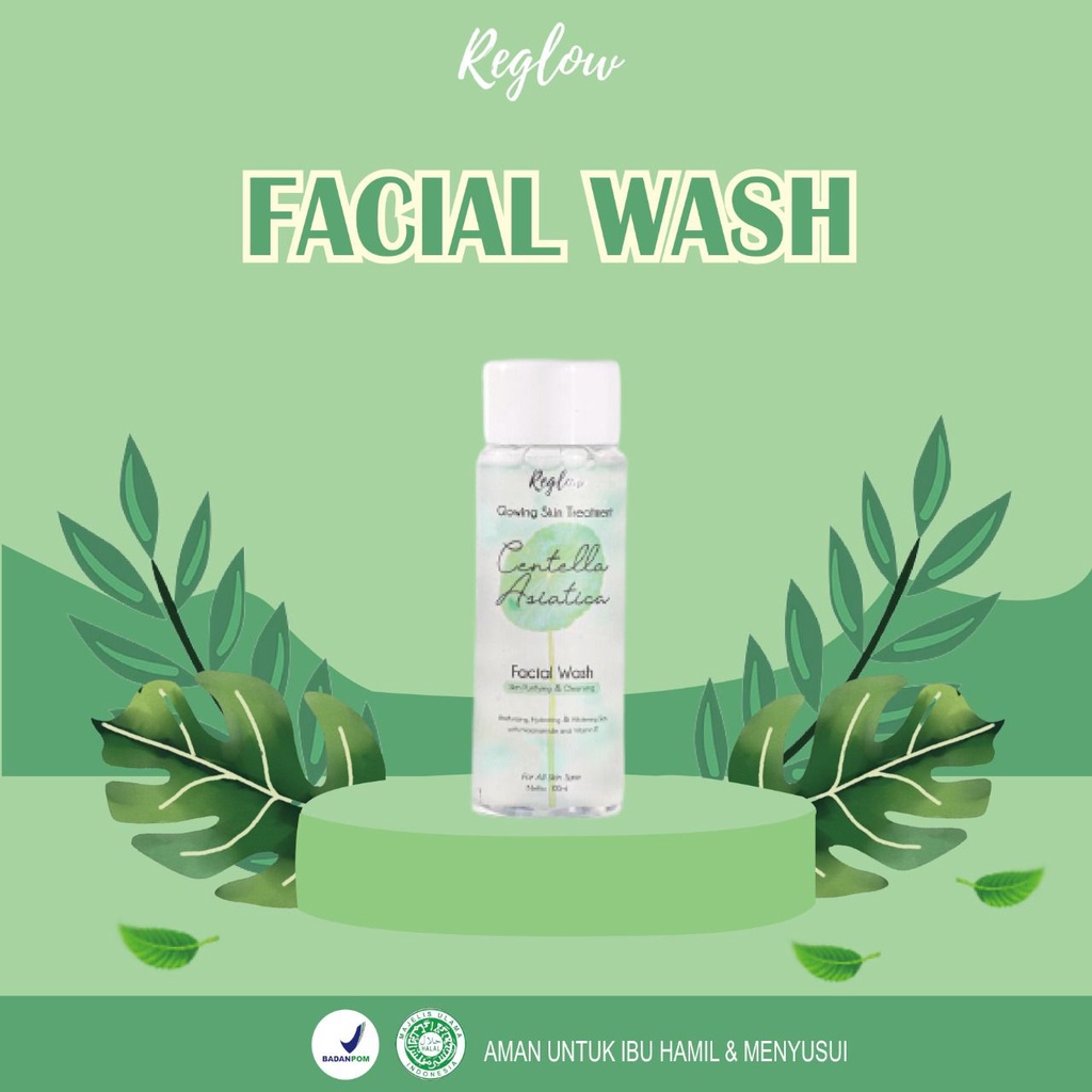 Reglow Series Paket Lengkap Original 100% BPOM-FACIAL WASH REGLOW