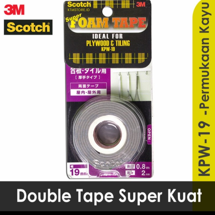 

Gilaa!!! Dabel Tip 3M Scotch Super Foam Tape Kpw-15 Gilaa!!!