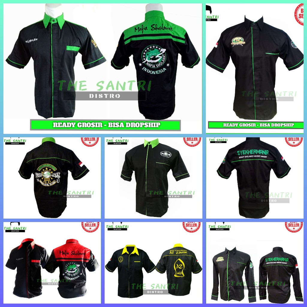 KEMEJA MAFIA SHOLAWAT FREE ONGKIR
