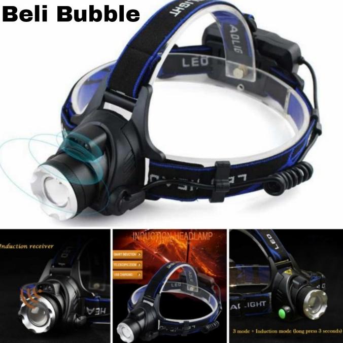 TaffLED Senter Headlamp 1 LED Cree XM-L T6 3000 Lumens - AHT404
