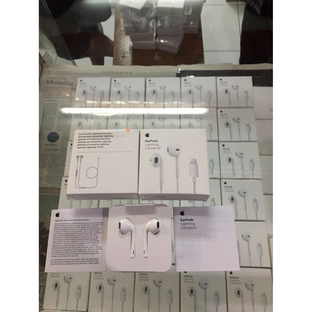headset handsfree earphone iphone7 original made in vietnam