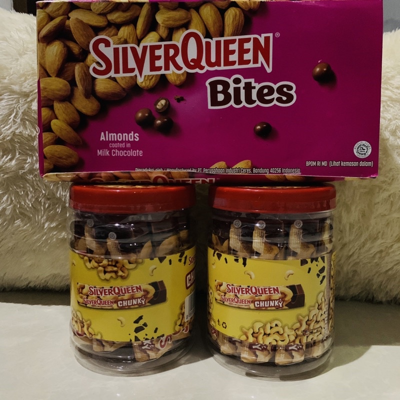 

Silverqueen bites & chunky bar