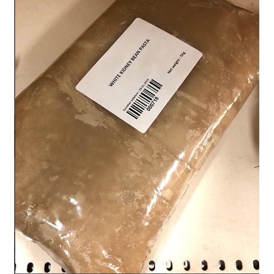 

White Bean Paste REPACK 1kg / Filling Mooncake Bean Paste / Isian Roti