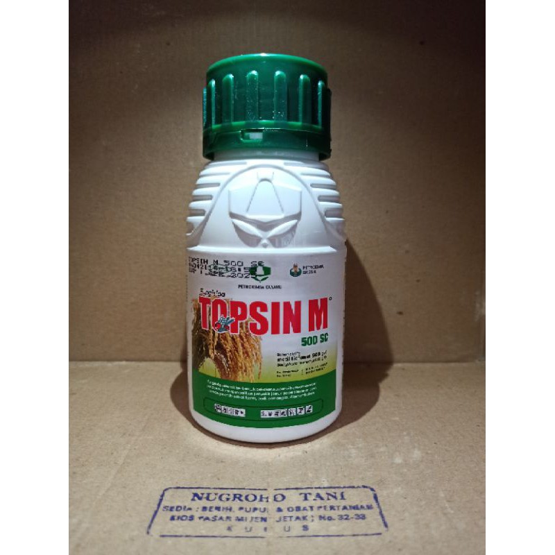 FUNGISIDA TOPSIN 500 SC 200 ML PENGENDALI BLAS DAUN