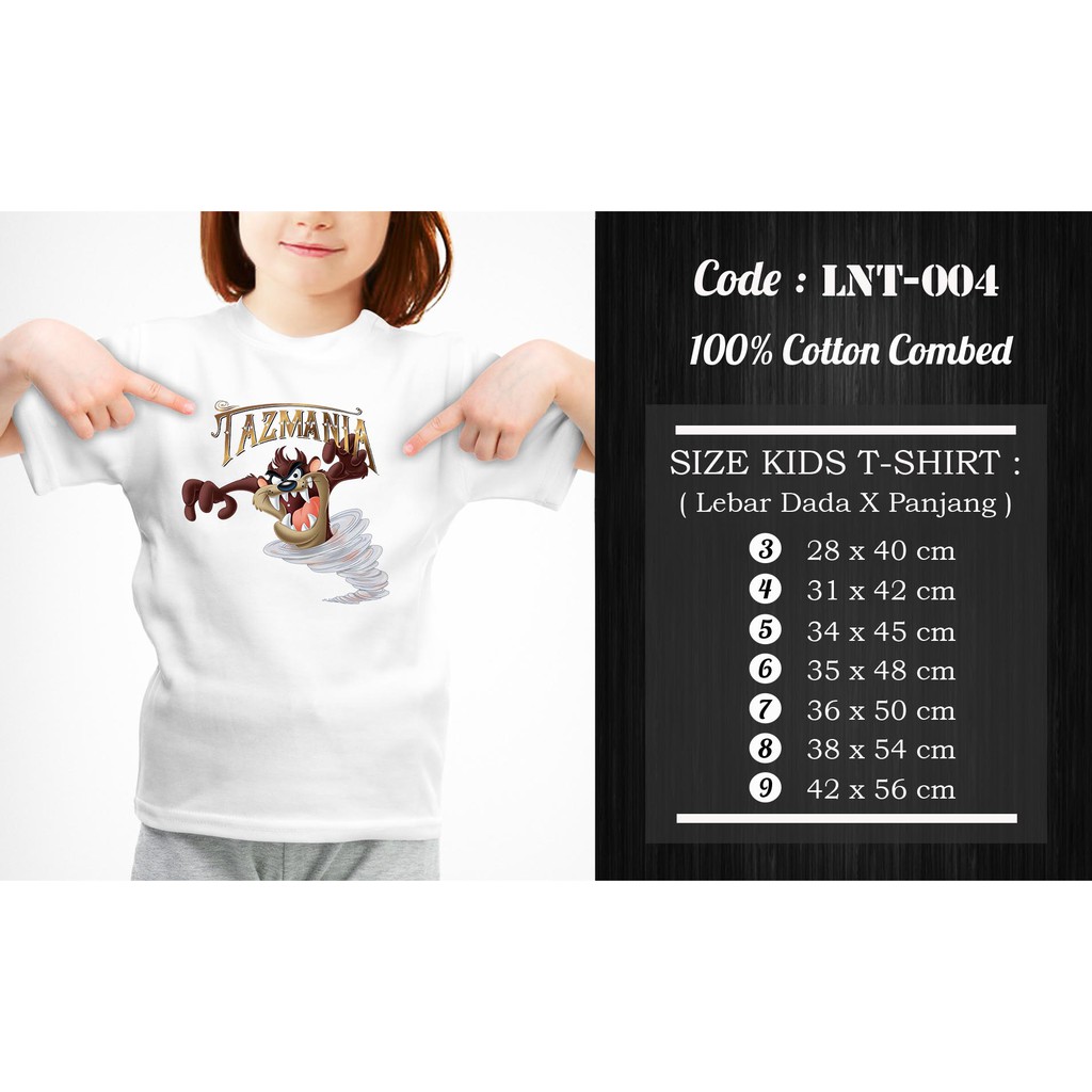 [FREE NAMA !!] Kaos Anak &amp; Family Looney Tunes 100% COTTON PREMIUM