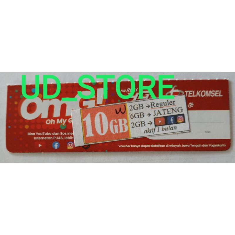 VC Telkomsel 10GB