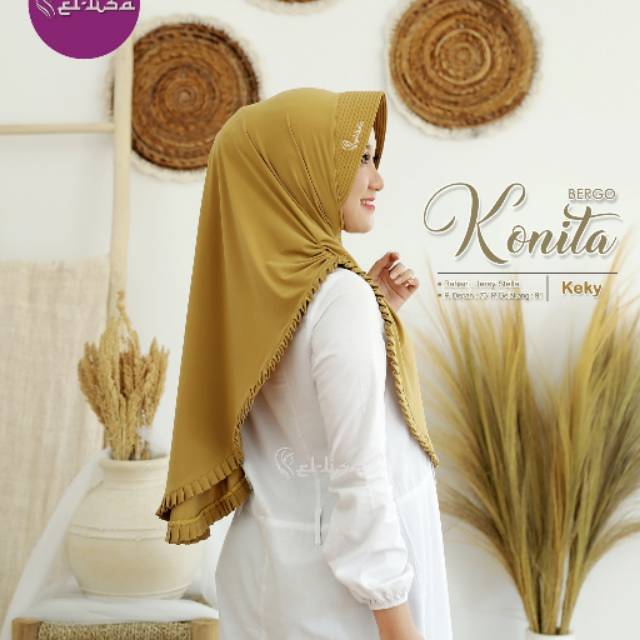 Bergo Konita by Elisa Hijab