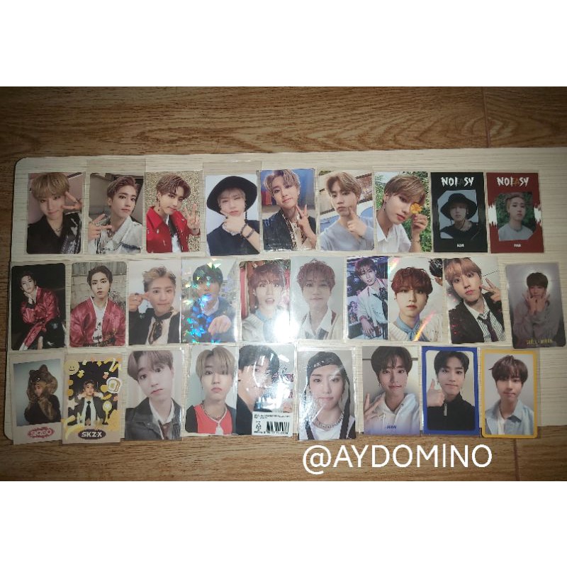 Han Jisung Photocard PC Noeasy Christmas Evel Cevel Benefit Soundwave VC Shopee Fanmeet Skz-x pop up