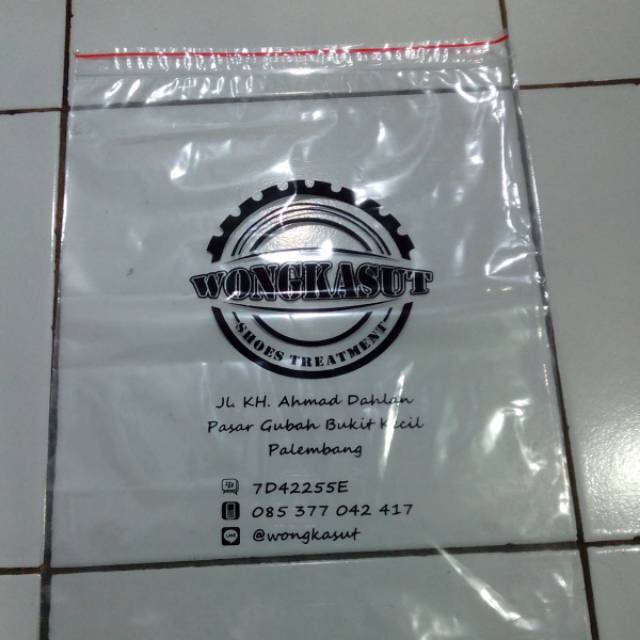 PLASTIK KLIP / ZIPLOCK SABLON