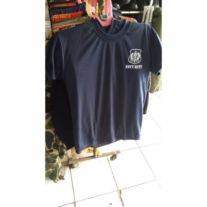 Kaos Security Lengan Pendek