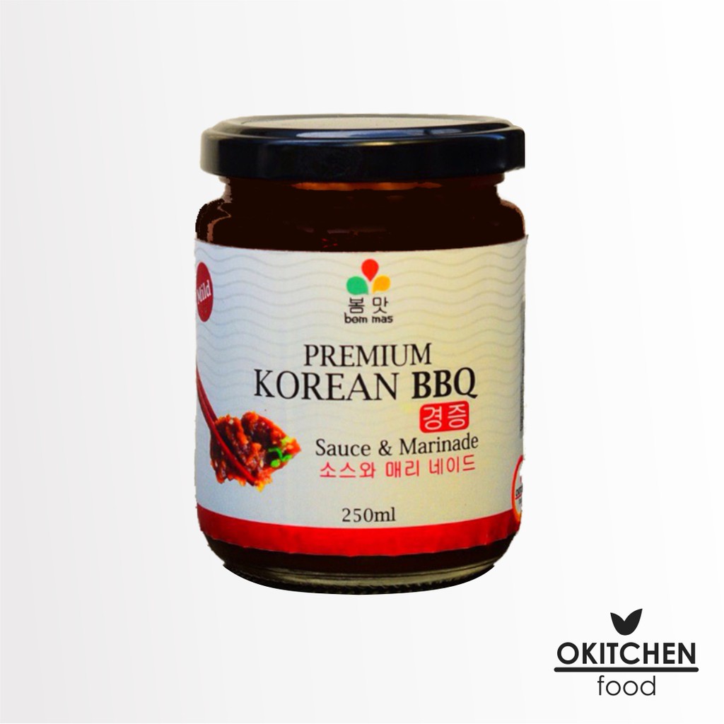 

SAUS BBQ KOREA SIAP PAKAI BULGOGI SAUCE & MARINADE - BOM MAS 250ML