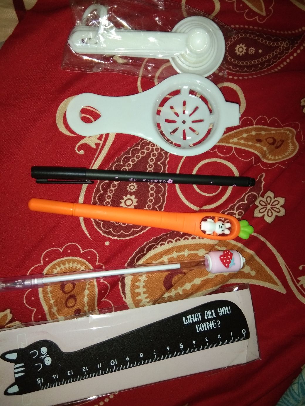 Mk684 Sendok Ukur Takar Set 5 In 1 Kue Air Measuring Spoon Warna Warni