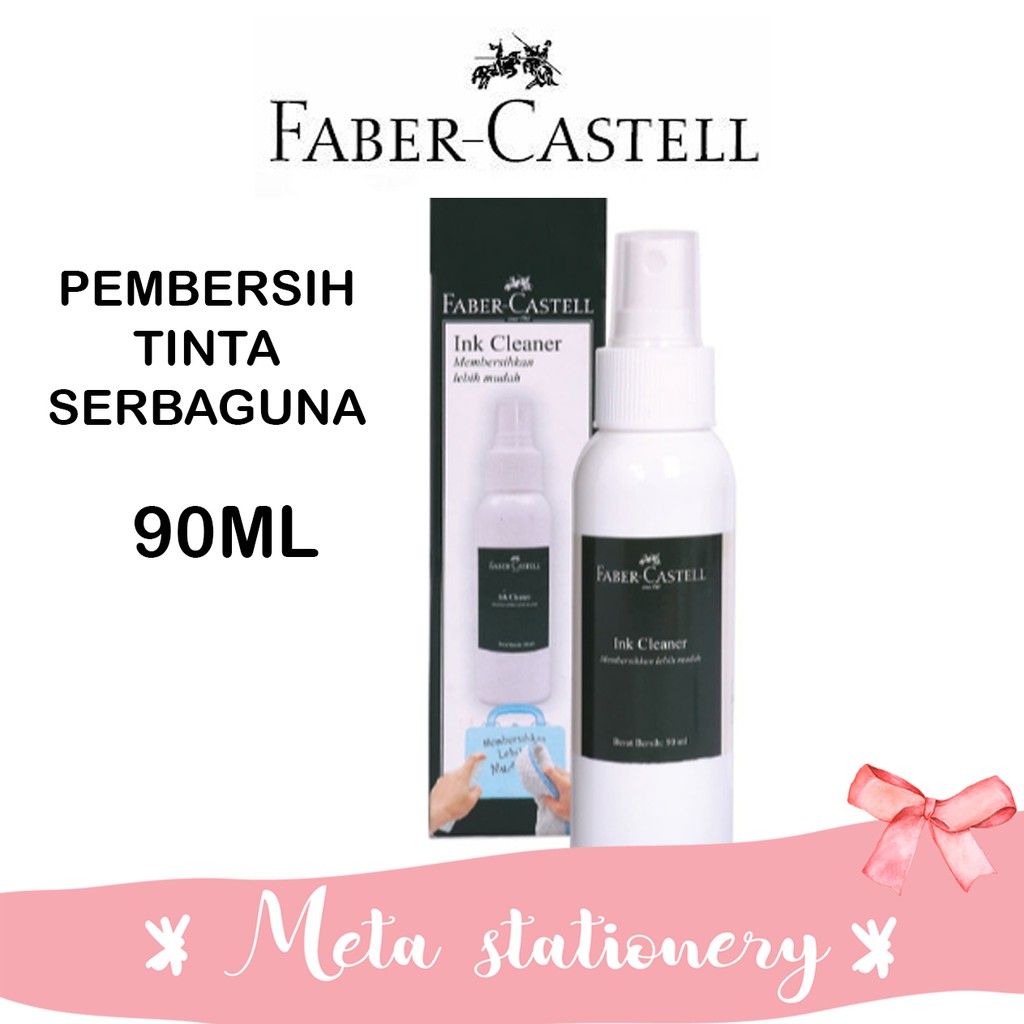 

Pembersih Tinta Serbaguna / Ink Cleaner Faber Castell 90 ml