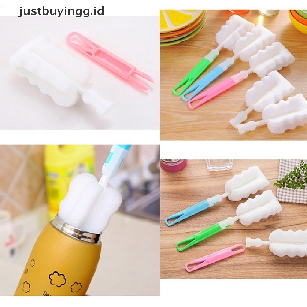 Sikat Pembersih Botol Bayi Dengan Gagang Panjang