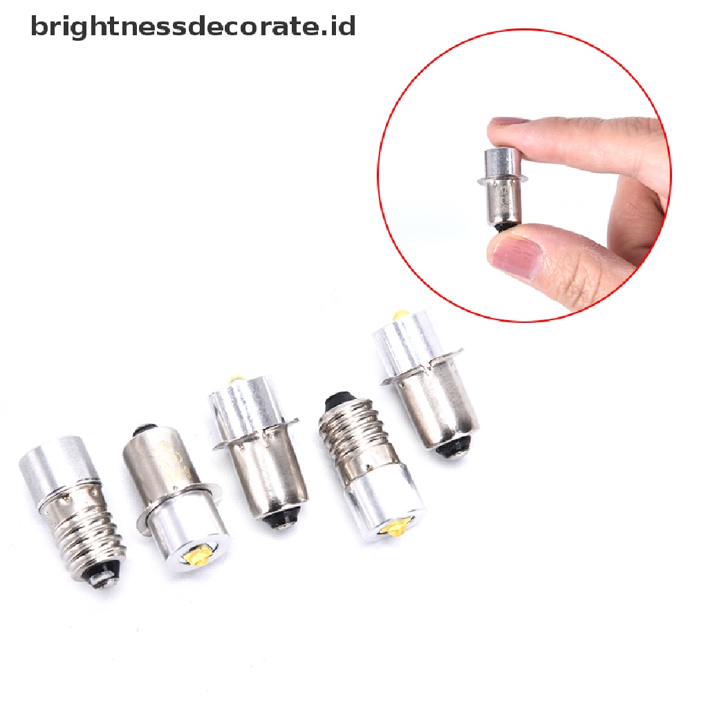 [birth] 3W E10 P13.5S LED For Focus Flashlight Replacement Bulb Torch Work Light Lamp [ID]