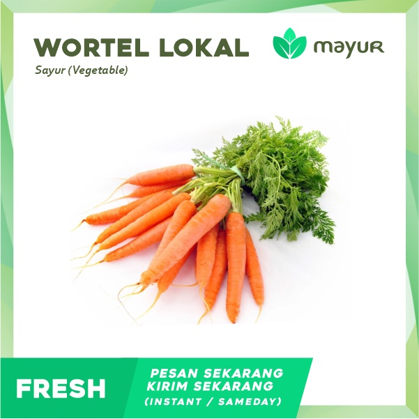 

Wortel lokal 1 Pcs