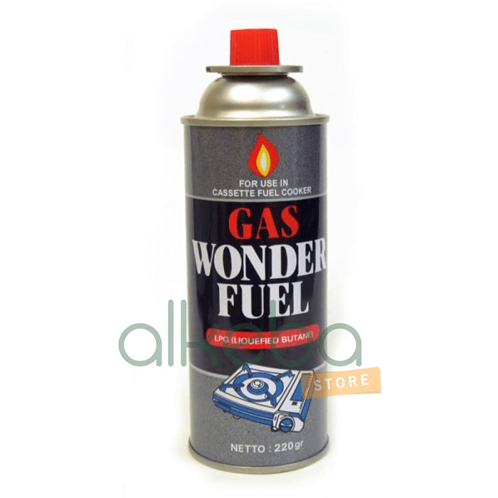 Gas cooker refill portable wonder fuel /gas mini / gas kaleng 220 gr