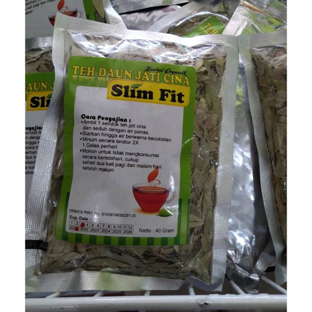 

Teh Daun Jati Cina Slim fit