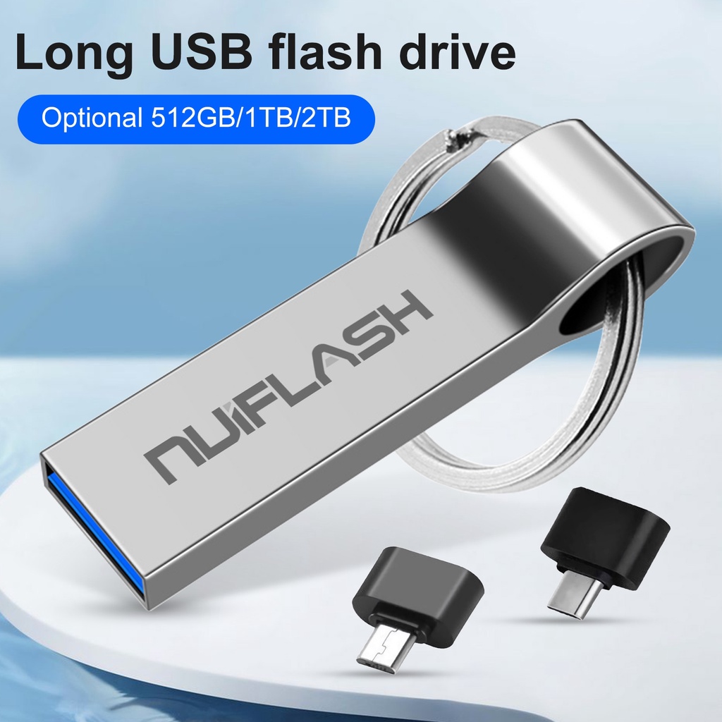 Flashdisk USB Mini 512GB / 1TB / 2TB Kecepatan Tinggi Anti Air Untuk Nuiflash U Disk Komputer