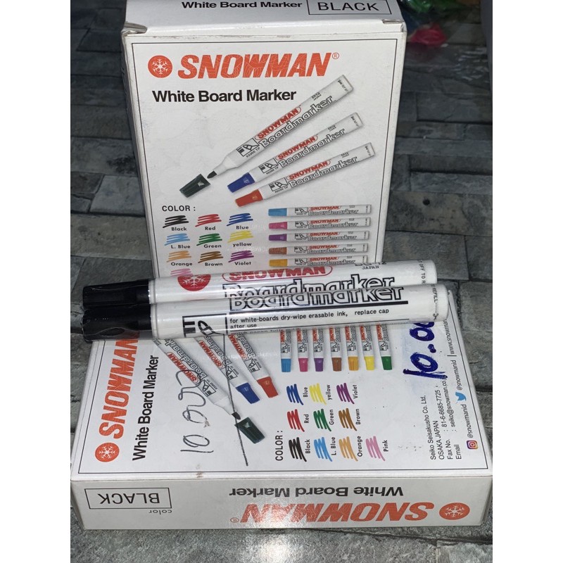 

SPIDOL WHITE BOARD SNOWMAN / white board marker