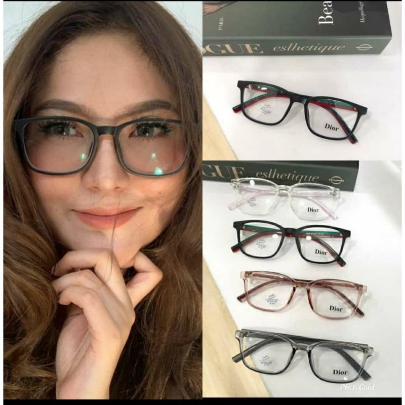 FRAME KACAMATA ANTI RADIASI BLUERAY TR90 FASHION PRIA DAN WANITA 8264 | KACAMATA MINUS PHOTOCROMIC