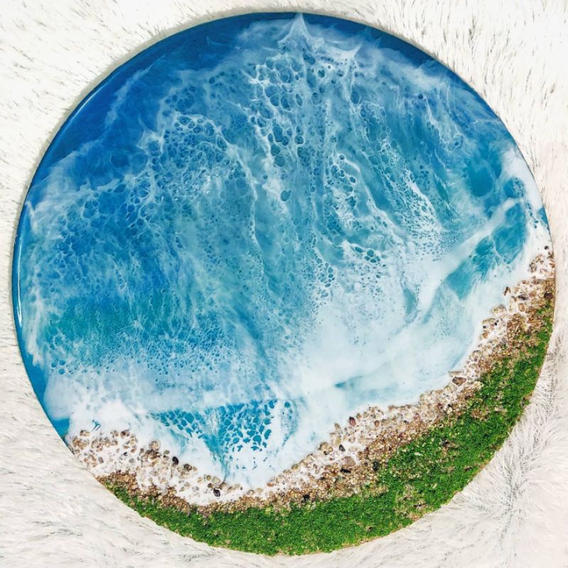 Hiasan Dinding 3D / Wall Art / Geode / Diorama