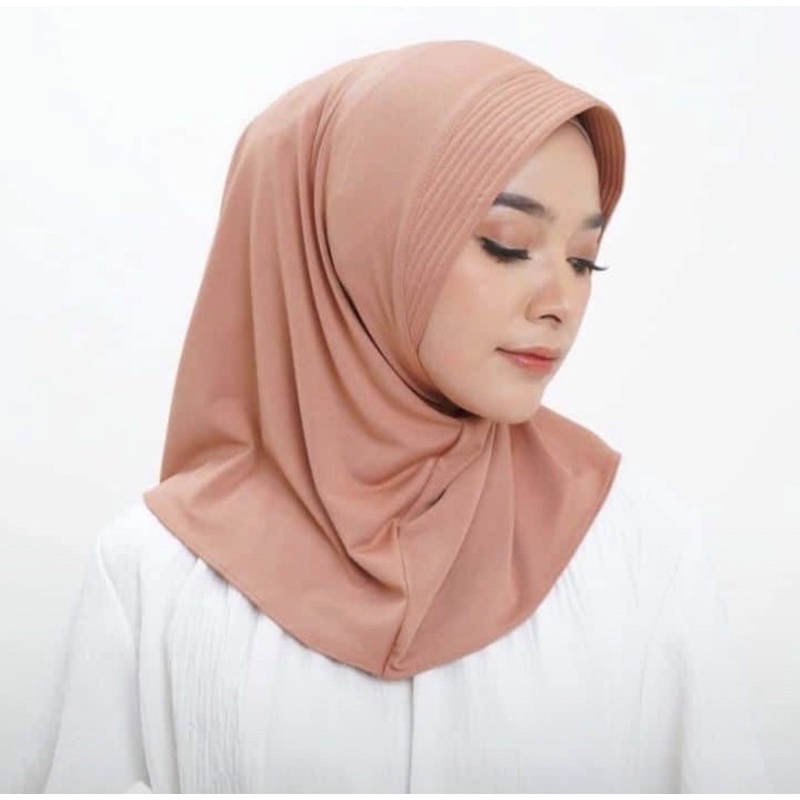 HIJAB SPORT / BERGO SPORT / KERUDUNG SPORT JERSEY PREMIUM BY AEYZA hijab sport