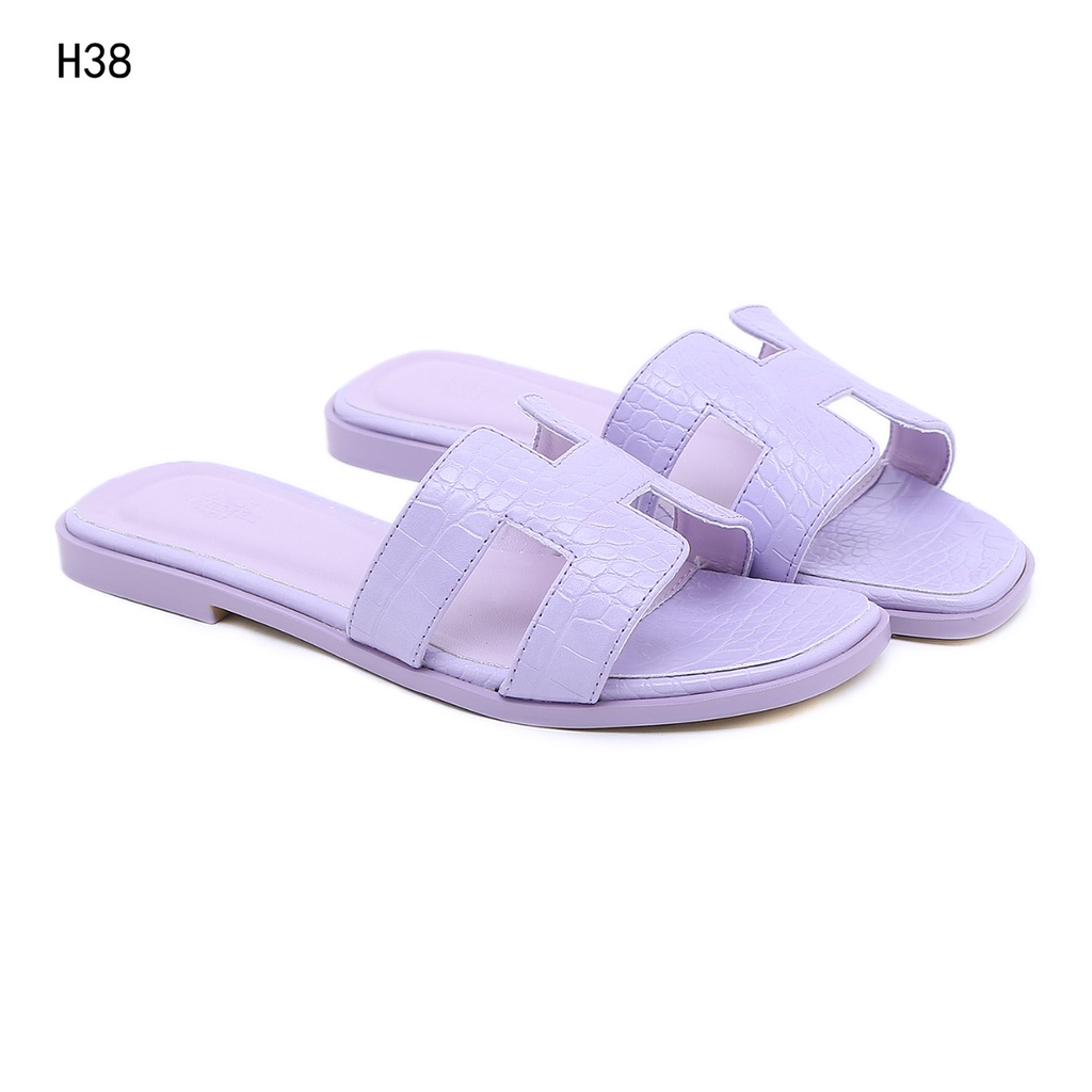 SANDAL H Croco H38