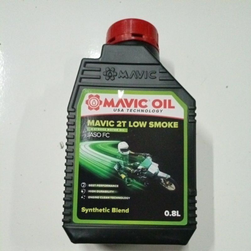 Olie oli samping oli 2tak Mavic
