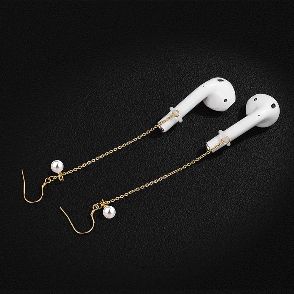 POPULAR Populer Anting Anti Rontok Aksesoris Earphone Holder Olahraga Kait Pas Aman Untuk Apple AirPods