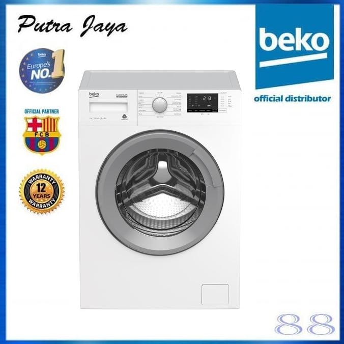 Beko Mesin Cuci Front Load WCV 7612 XSO 7KG WCV7612XSO Termurah
