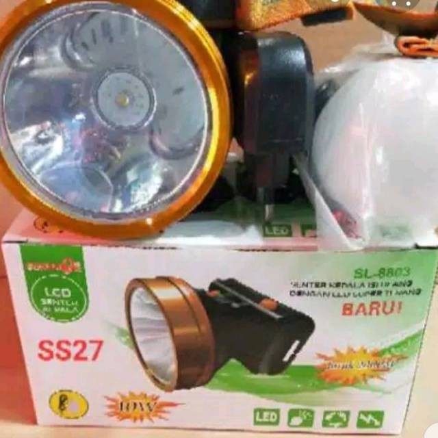 COD SENTER KEPALA LED SUNPRO 10 WATT SL 8803 LED SUPER TERANG