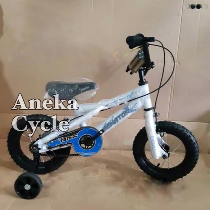 Sepeda Anak BMX 12 Senator Sepeda Anak Cowok Roda Empat Sepeda Murah