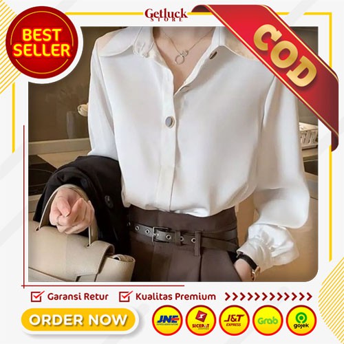 PROMO Kemeja wanita murah terlaris kekinian baju polos PROMO Kemeja wanita murah terlaris kekinian baju polos