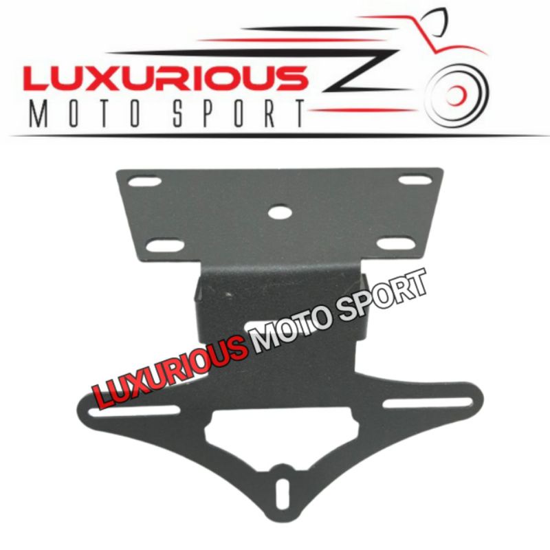 tail tidy ninja250R karbu breket plat nomor model rng ninja 250 karbu