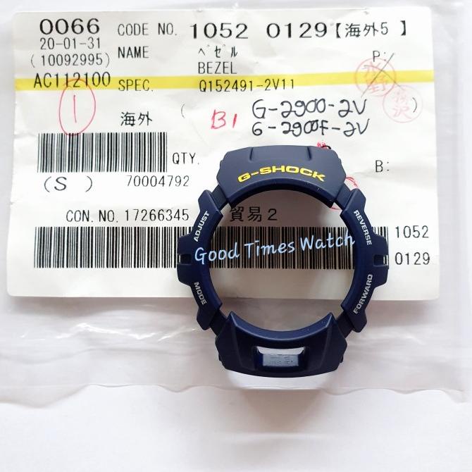 Bezel G-Shock G-2900F-2V / G-2900 G 2900 Casio Original Terbaru