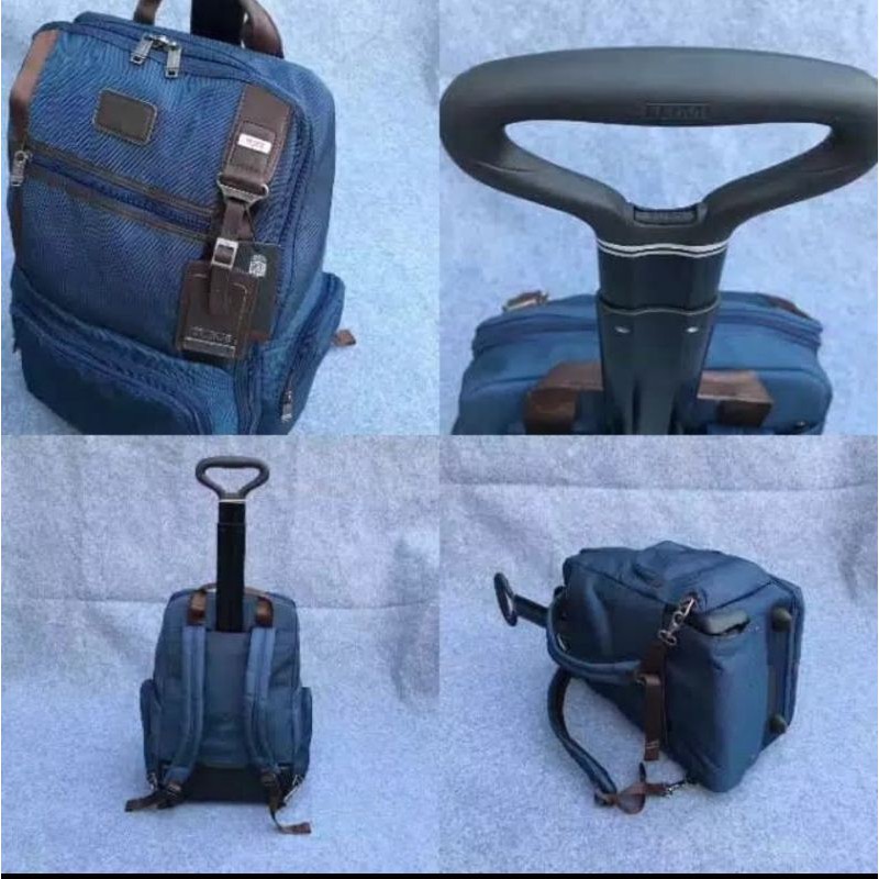 Tumi leemore Wheeled backpack Tas troli dengan 2 roda