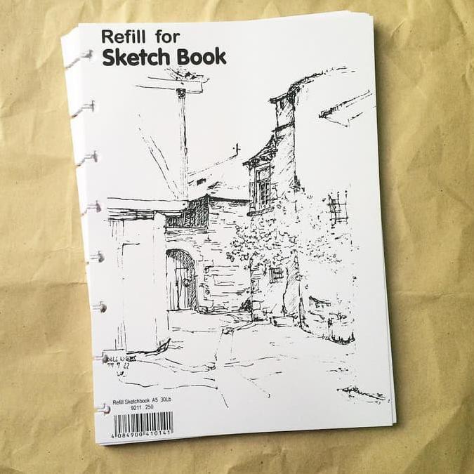 

Tr8Code Refill Sketchbook / Buku Sketsa Lyra A5 - 30 Lembar(rekomended)V3I1