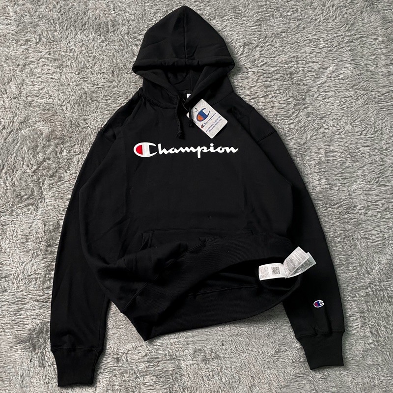 SWEATER HOODIE CHAMPION SCRIPT ORIGINAL JAPAN MARKET