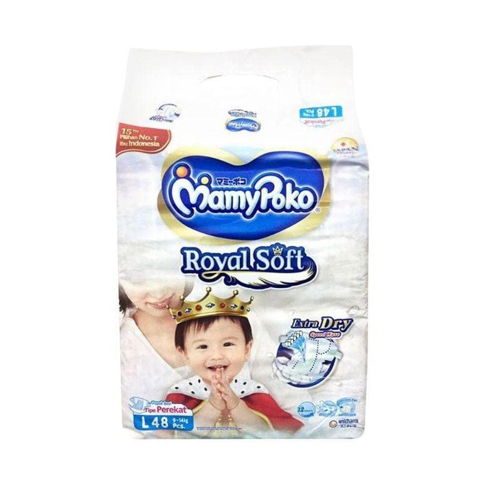 MamyPoko Royal Soft Tipe Perekat