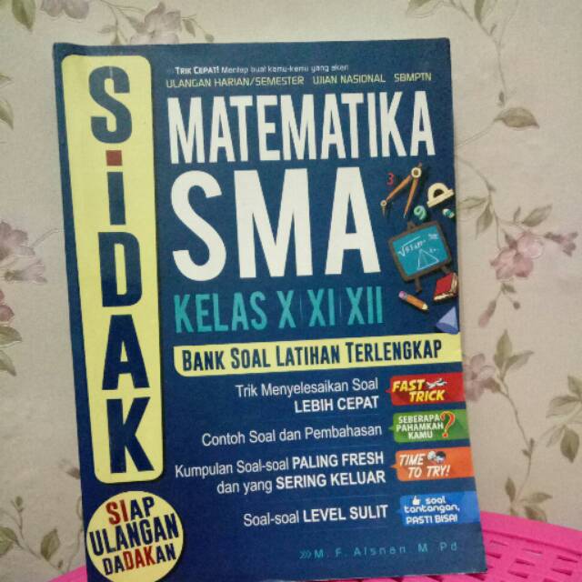 Buku Sidak Latihan Soal Matematika Sma Kls 10 11 12 Shopee Indonesia