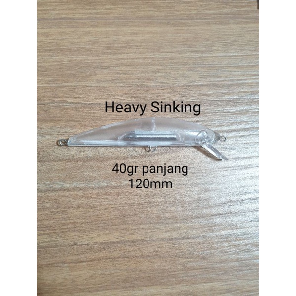 Minnow blank copy heavy singking 120s 40g