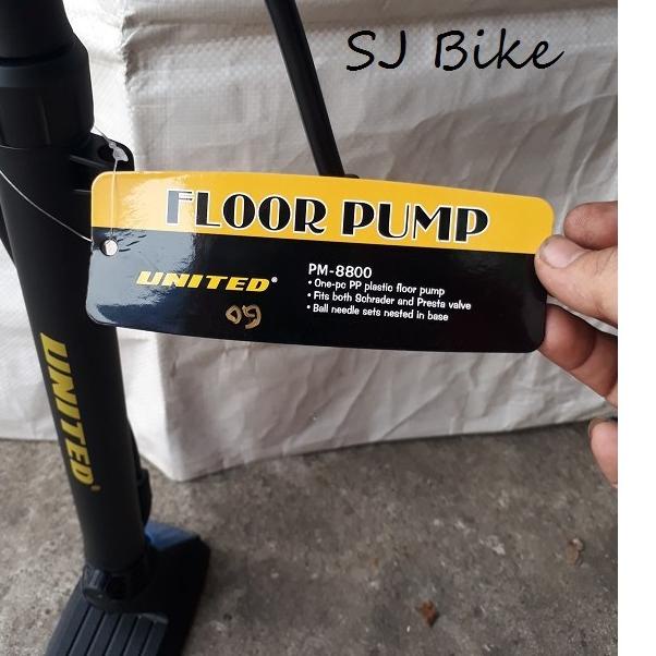 ✹ TERBARU 2021 Floor Pump Pompa Sepeda United PM 8800 PM-8800 PM8800 Pompa Angin Ban ☚